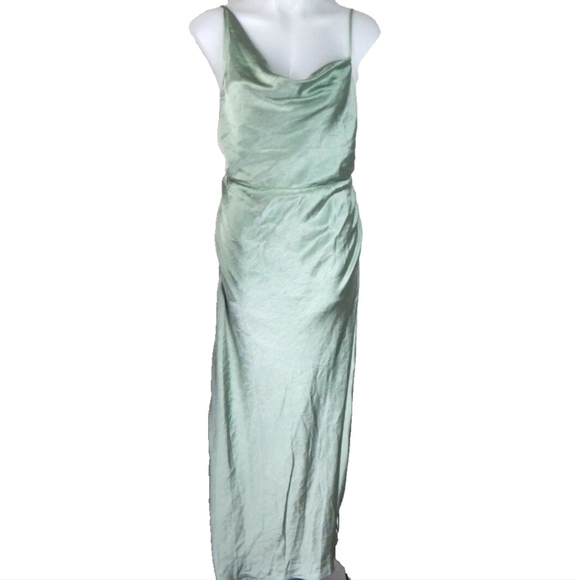 Hello Molly Madeline Satin Maxi Dress - Picture 2 of 4